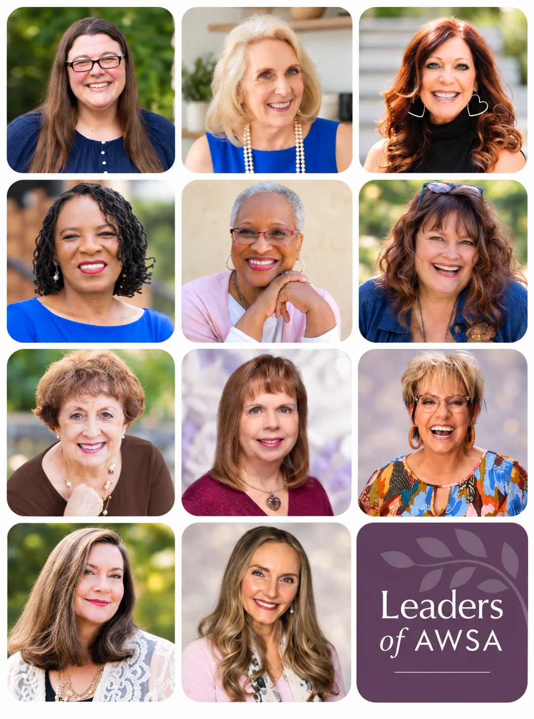 Leaders of AWSA — portraits of eleven AWSA leaders
