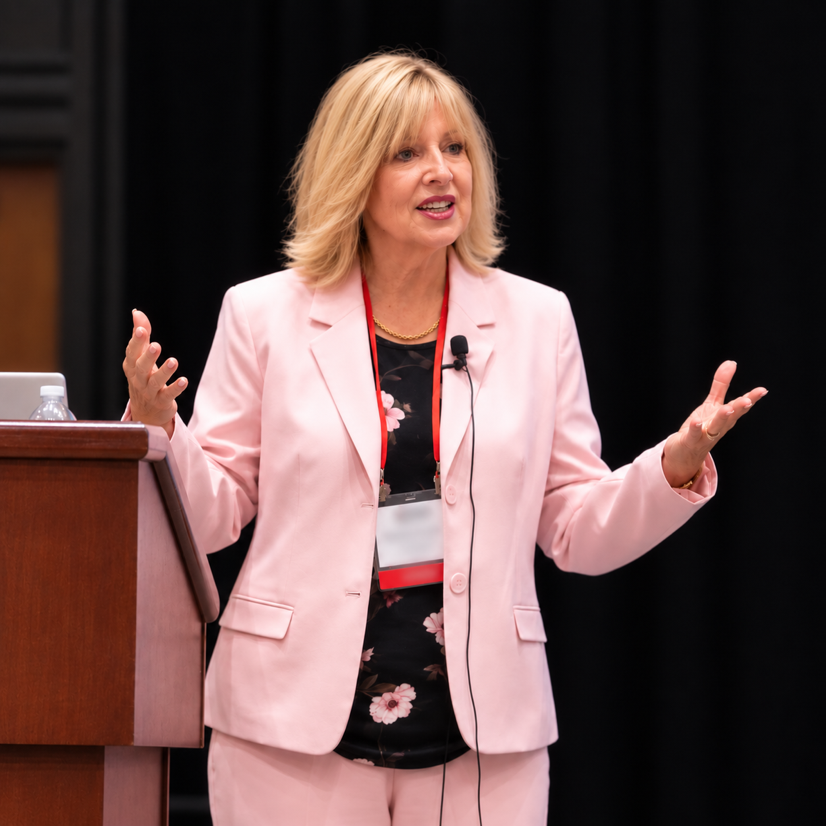AWSA speaker presenting at an event